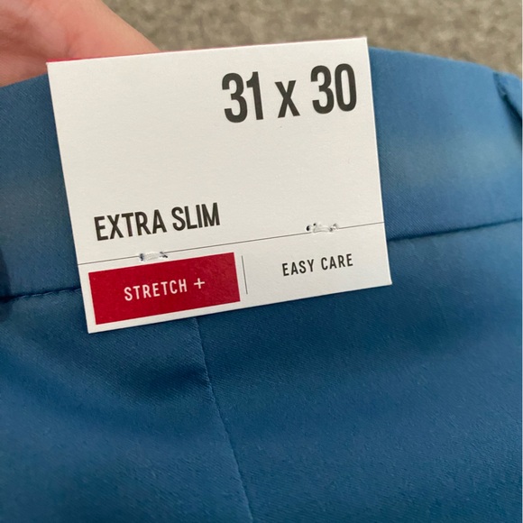 Express blue slacks - Picture 2 of 2